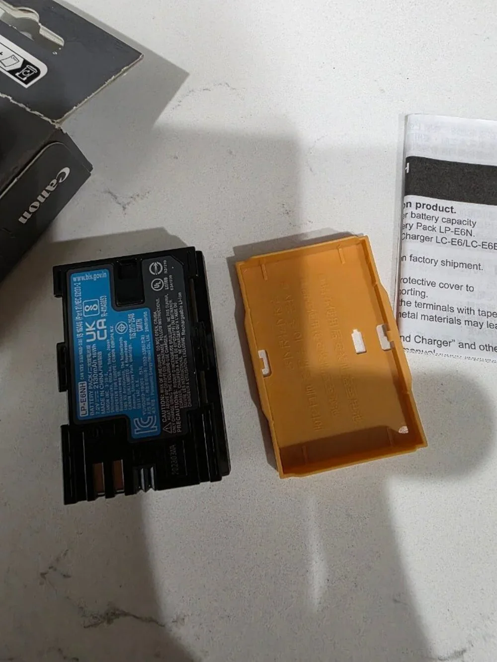 Canon LP-E6NH 7.2V 2130mAh Lithium-Ion Battery New unused